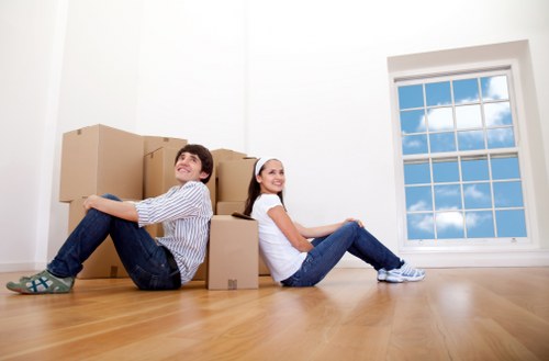 Local office removals team planning a business move in Crayford