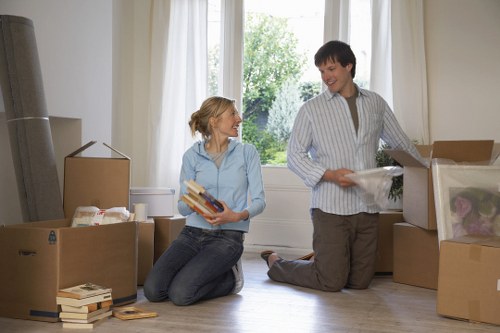Preparing a piano for safe loading and transport by trained movers