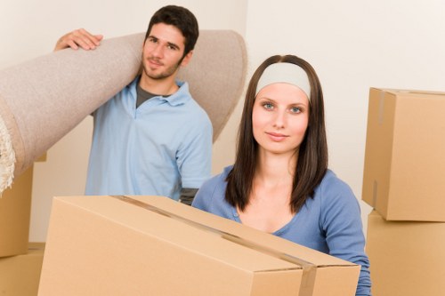 Local movers loading furniture for a short-notice relocation in Crayford