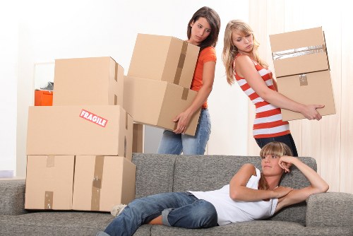 Preparing office furniture and files for relocation